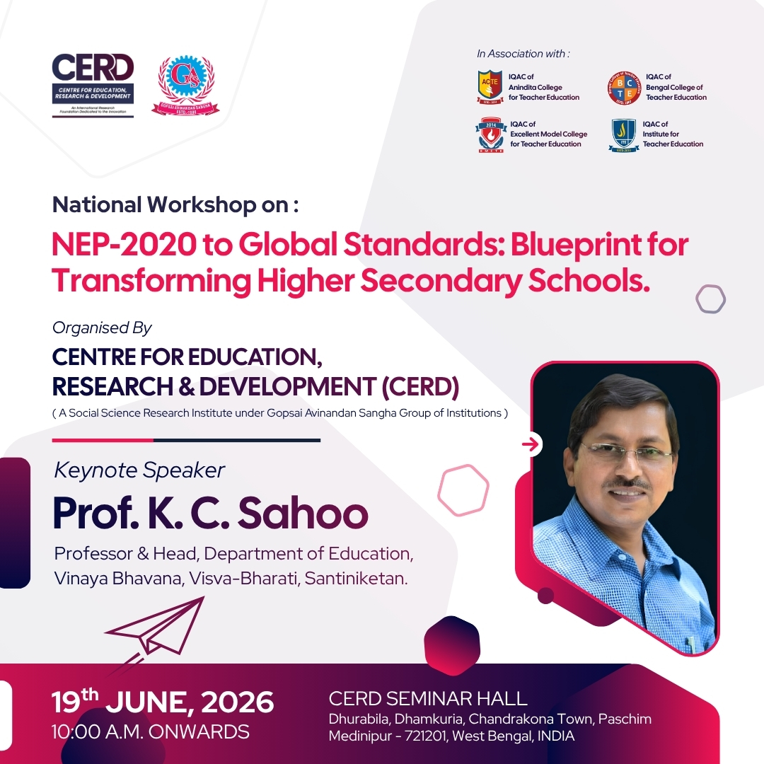 NEP-2020 to Global Standards: Blueprint for Transforming Higher Secondary Schools.