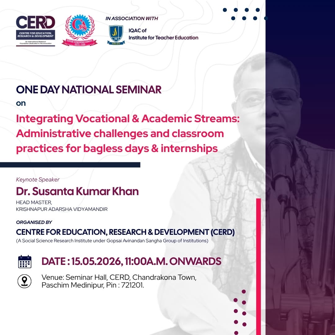 Integrating Vocational & Academic Streams: Administrative challenges and classroom practices for bagless days & internships