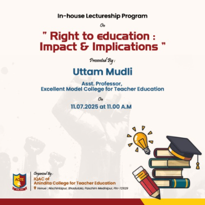 RIGHT TO EDUCATION IMPACT AND IMPLICATIONS